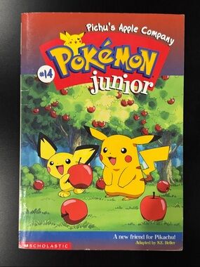 Pokémon Junior #14: Pichu’s Apple Company - Scholastic Paperback Novel